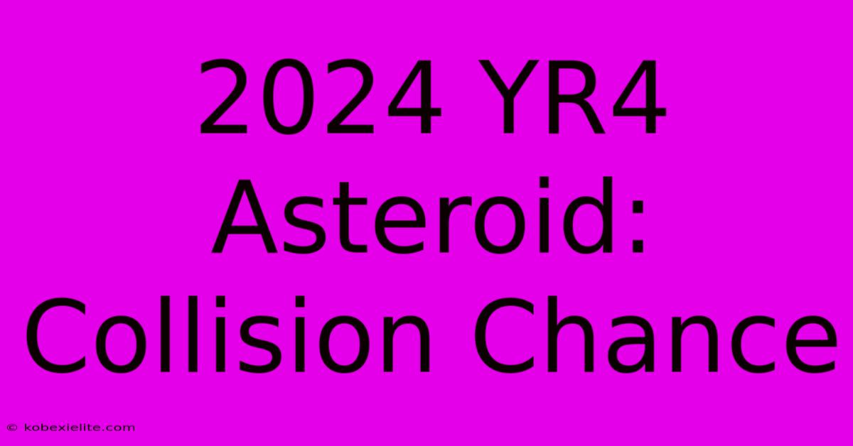 2024 YR4 Asteroid: Collision Chance