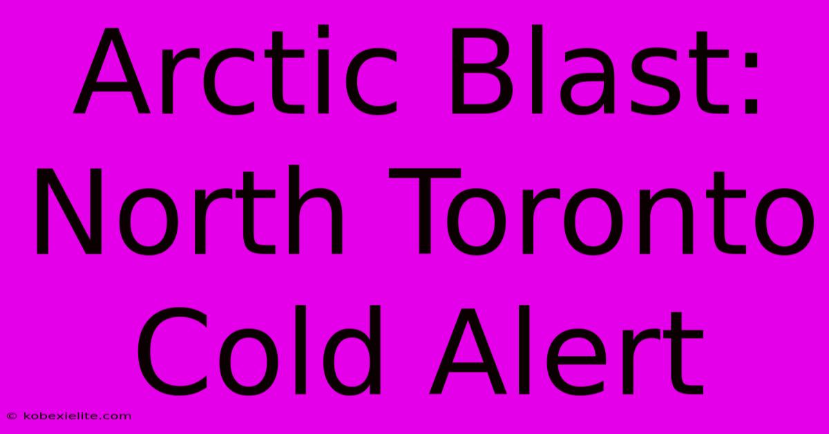 Arctic Blast: North Toronto Cold Alert