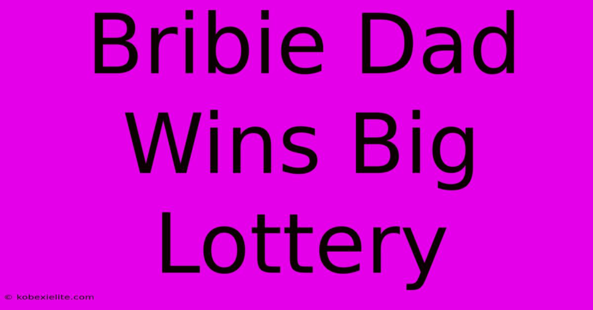 Bribie Dad Wins Big Lottery