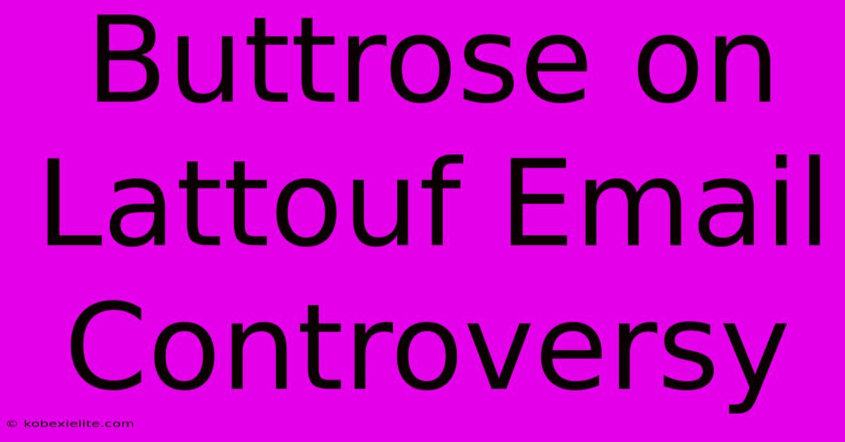 Buttrose On Lattouf Email Controversy