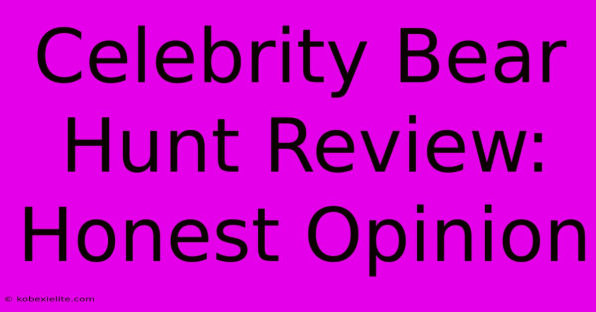 Celebrity Bear Hunt Review: Honest Opinion