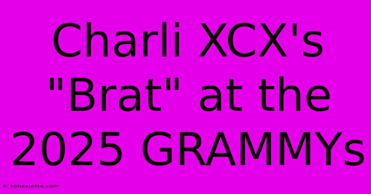 Charli XCX's 