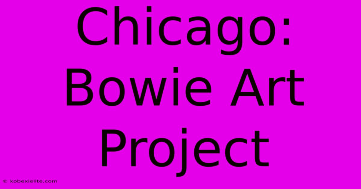 Chicago: Bowie Art Project