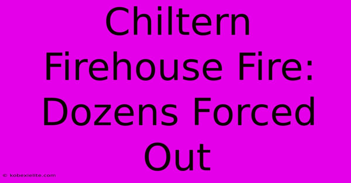 Chiltern Firehouse Fire: Dozens Forced Out