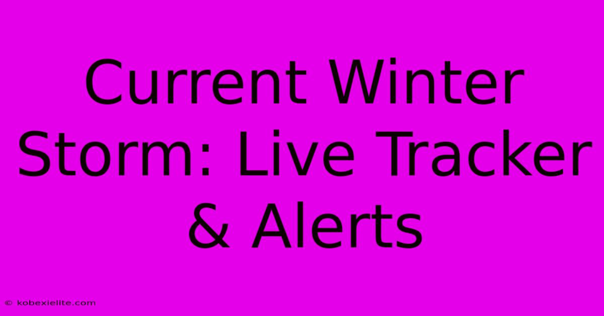 Current Winter Storm: Live Tracker & Alerts