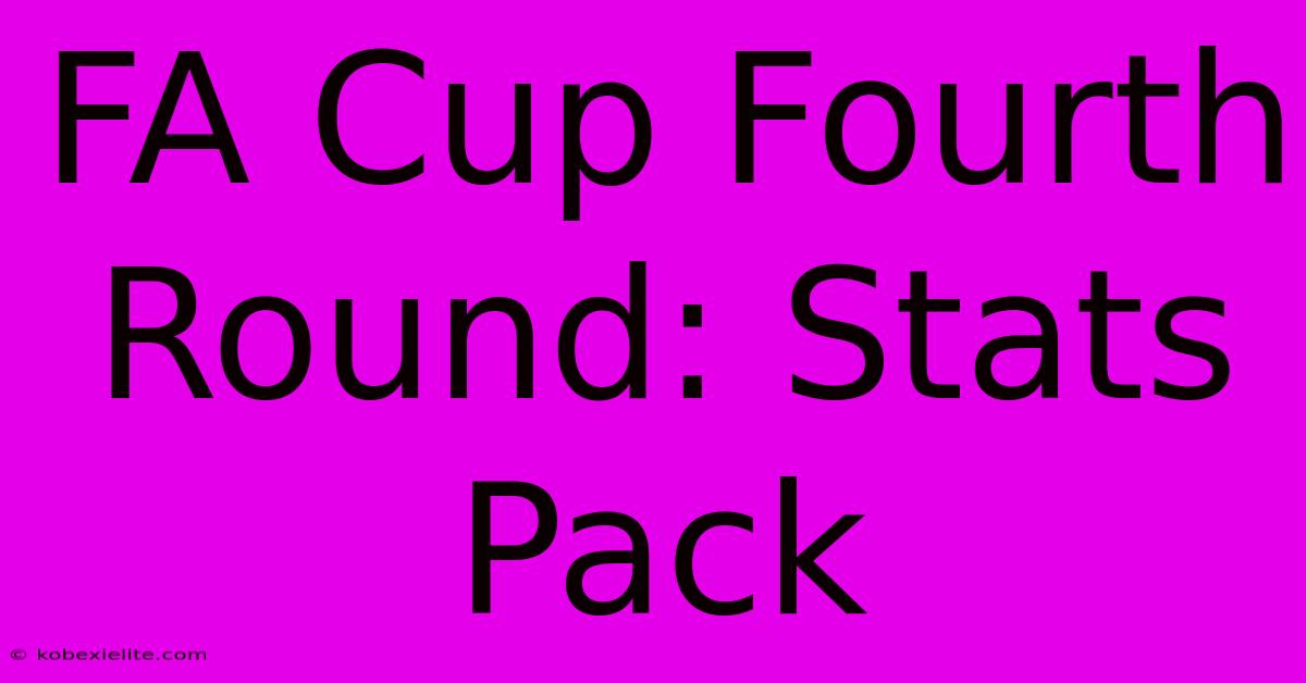 FA Cup Fourth Round: Stats Pack