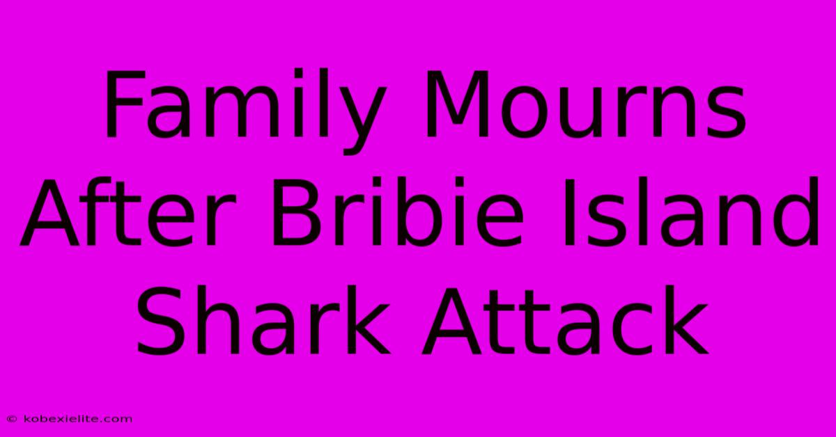 Family Mourns After Bribie Island Shark Attack