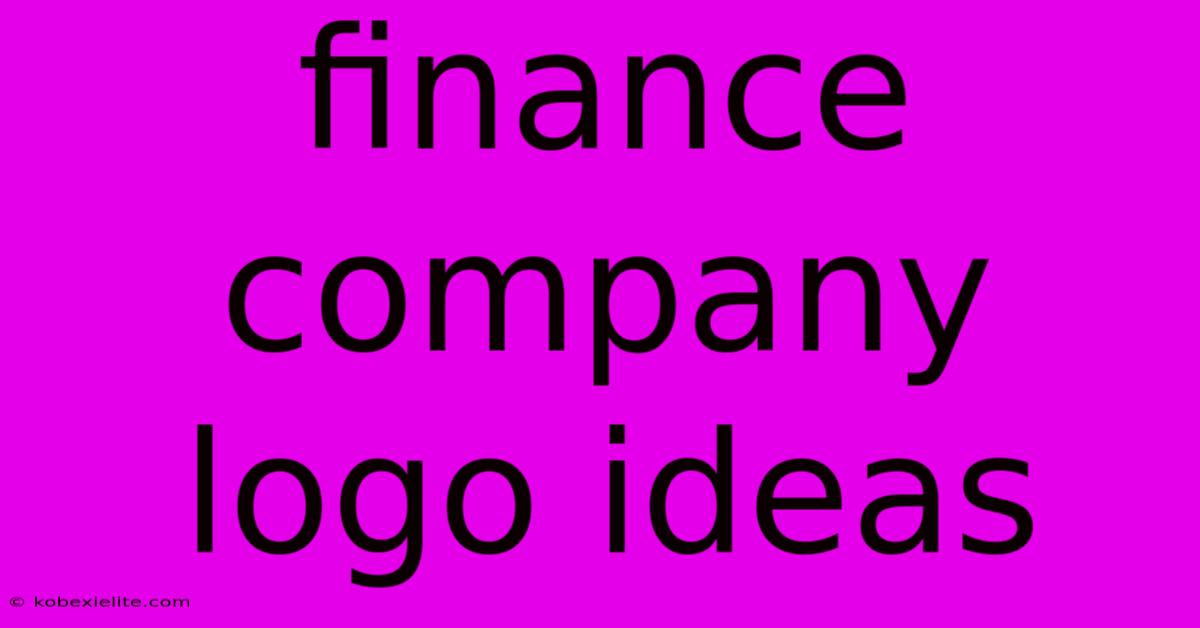 Finance Company Logo Ideas Finance Company Logo Ideas