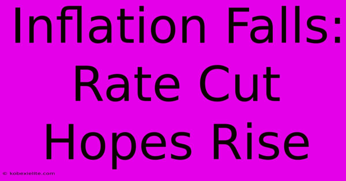 Inflation Falls: Rate Cut Hopes Rise