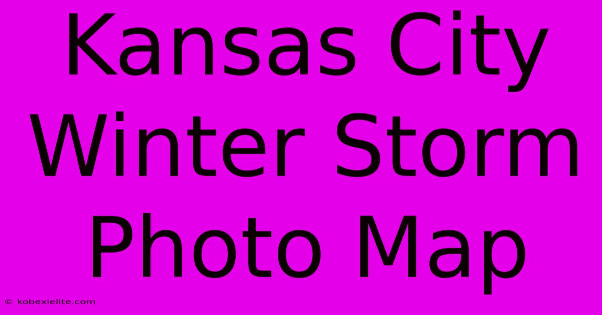 Kansas City Winter Storm Photo Map