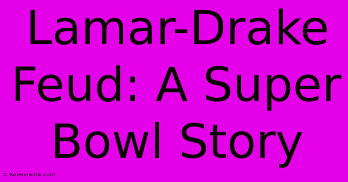 Lamar-Drake Feud: A Super Bowl Story