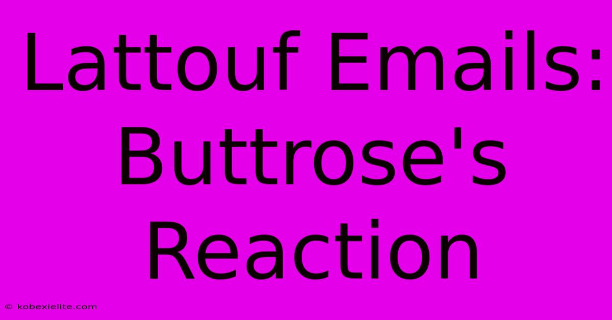 Lattouf Emails: Buttrose's Reaction