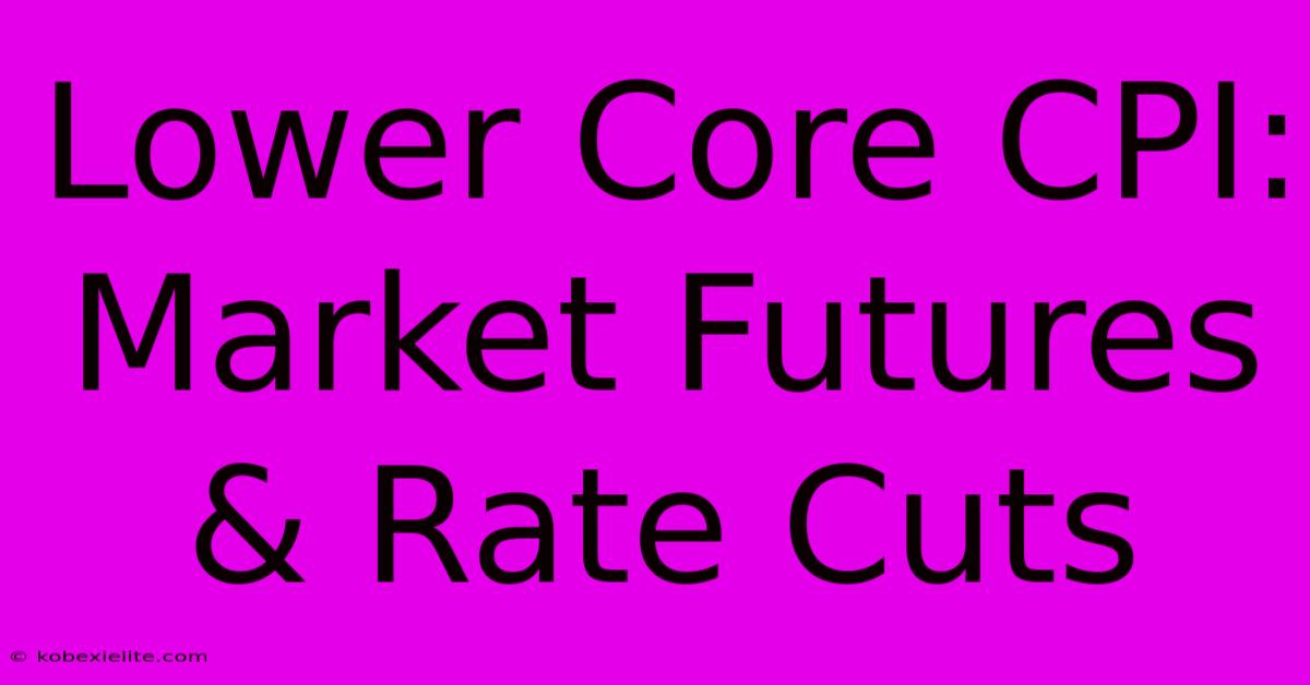 Lower Core CPI: Market Futures & Rate Cuts