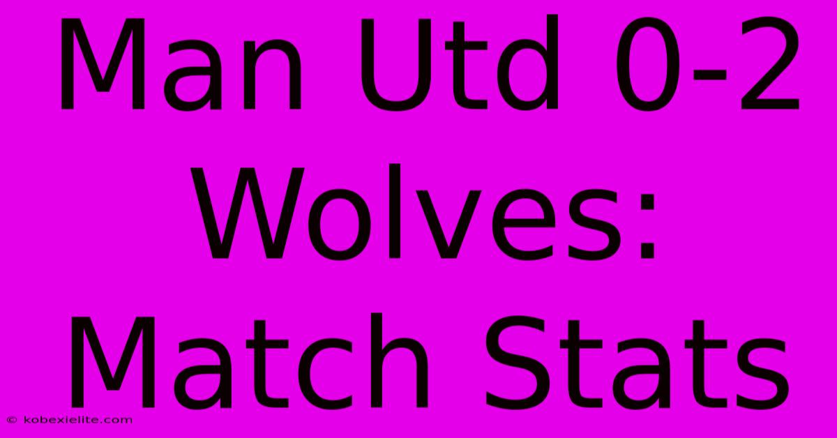 Man Utd 0-2 Wolves: Match Stats