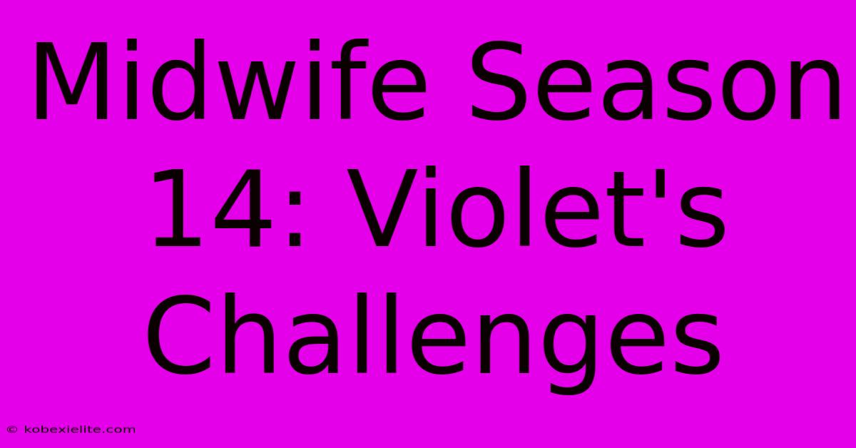 Midwife Season 14: Violet's Challenges