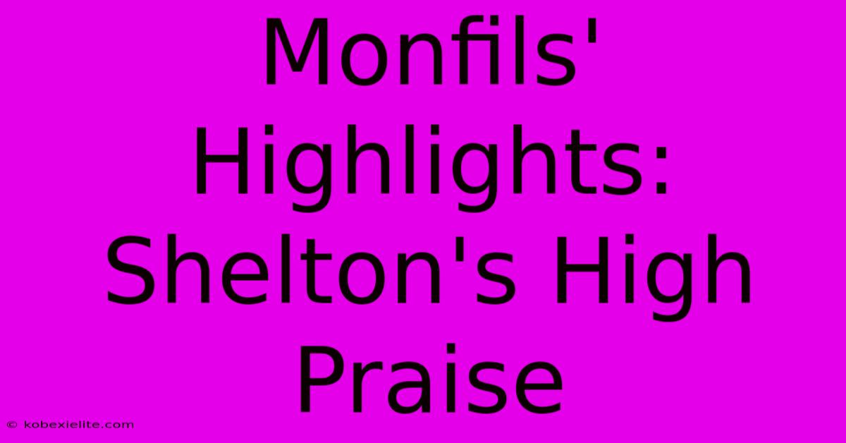 Monfils' Highlights: Shelton's High Praise