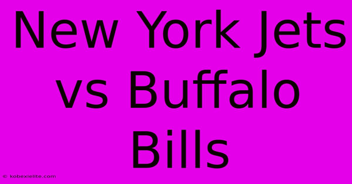 New York Jets Vs Buffalo Bills