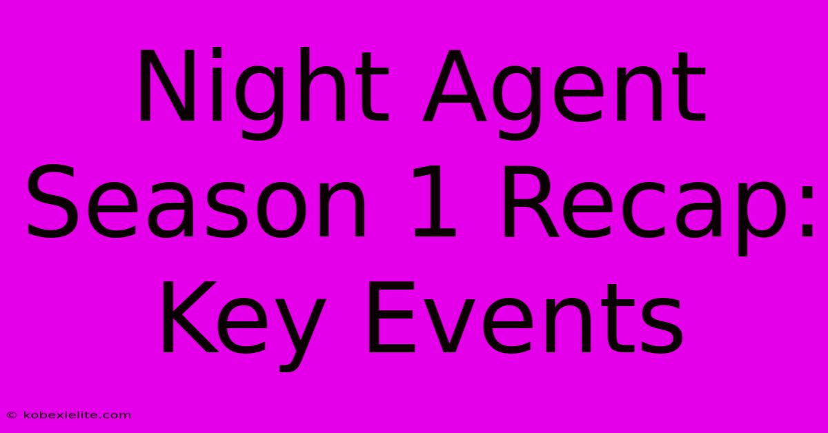 Night Agent Season 1 Recap: Key Events