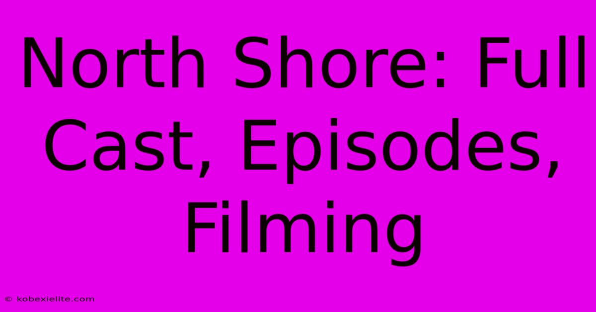 North Shore: Full Cast, Episodes, Filming