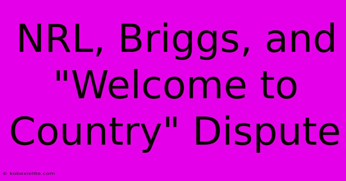 NRL, Briggs, And NRL, Briggs, And