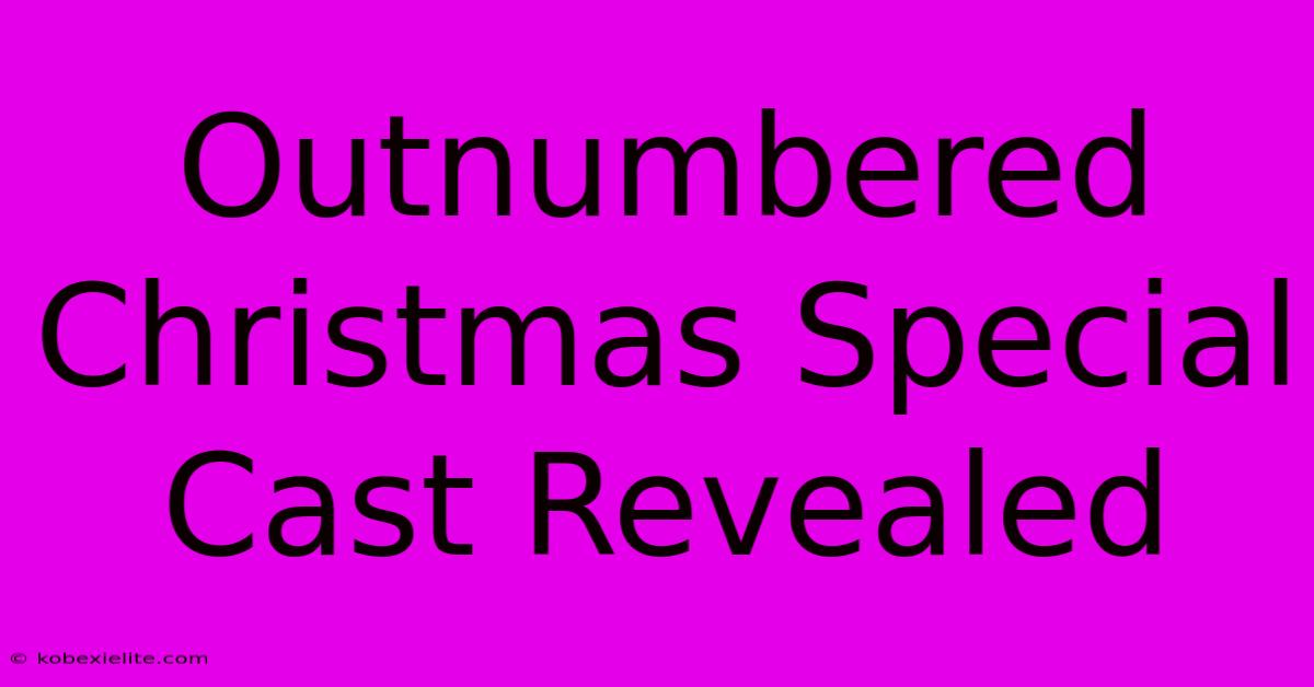 Outnumbered Christmas Special Cast Revealed