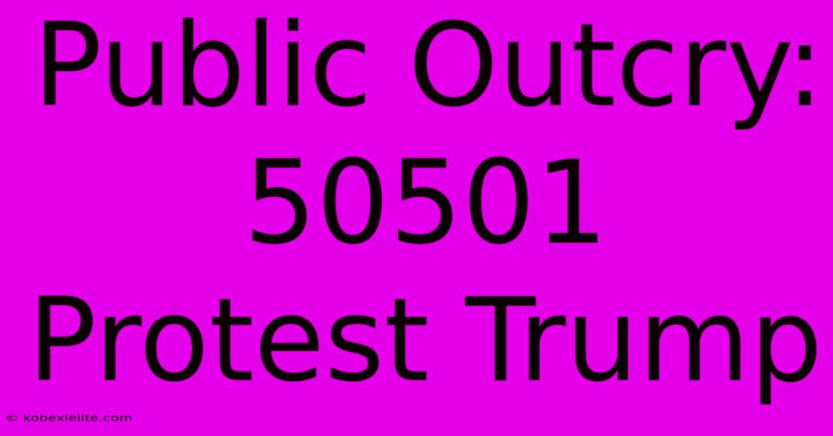 Public Outcry: 50501 Protest Trump