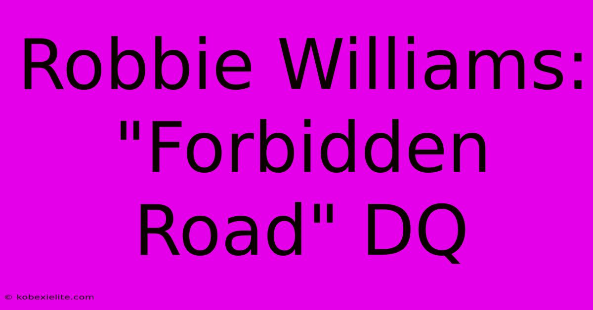 Robbie Williams: 