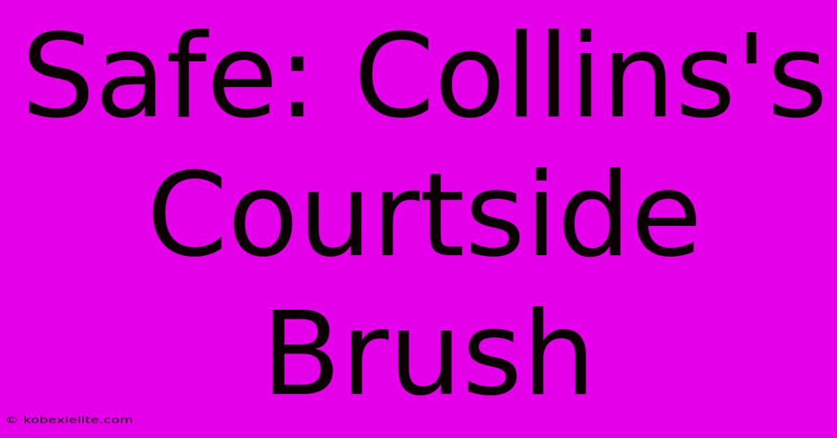 Safe: Collins's Courtside Brush