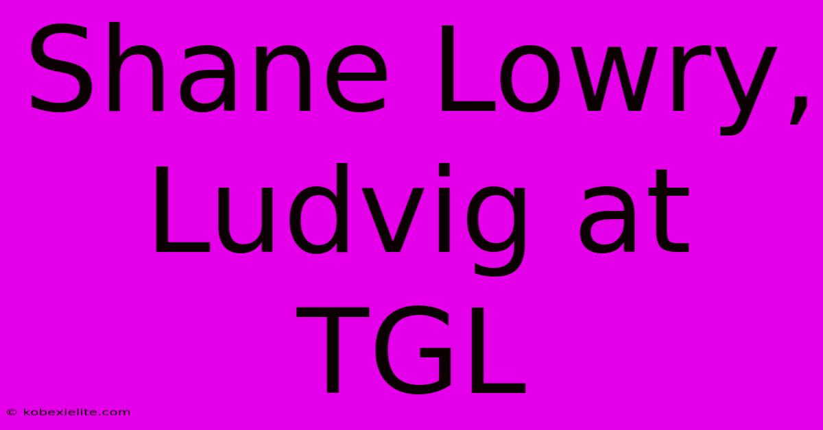 Shane Lowry, Ludvig At TGL