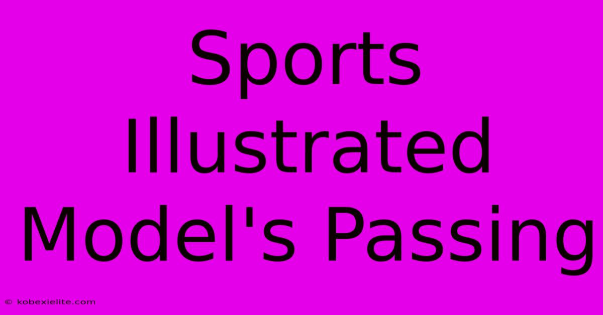 Sports Illustrated Model's Passing