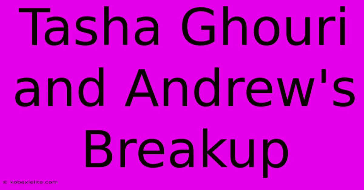 Tasha Ghouri And Andrew's Breakup