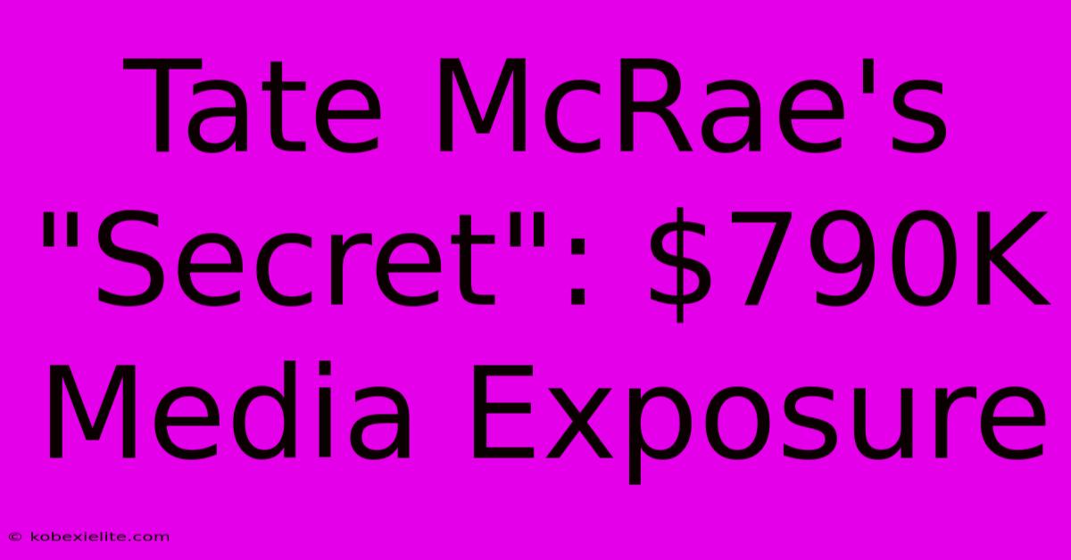 Tate McRae's Tate McRae's