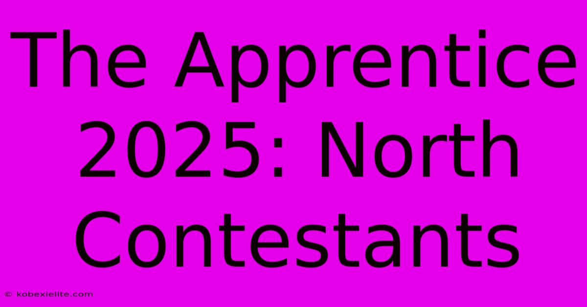 The Apprentice 2025: North Contestants