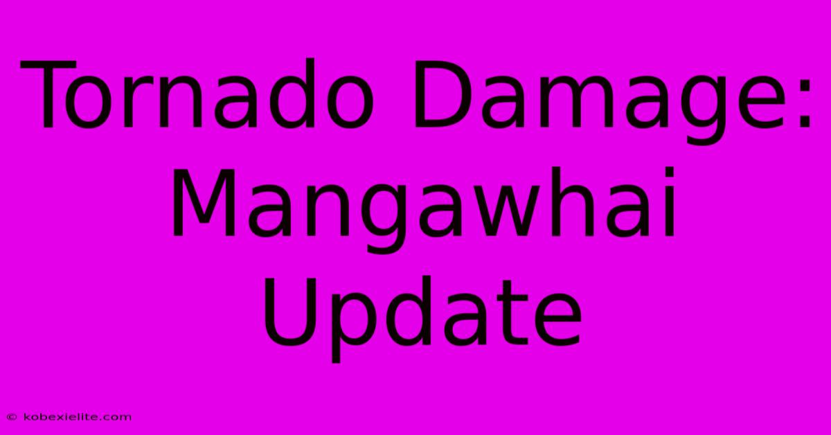 Tornado Damage: Mangawhai Update