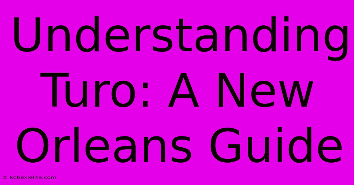 Understanding Turo: A New Orleans Guide