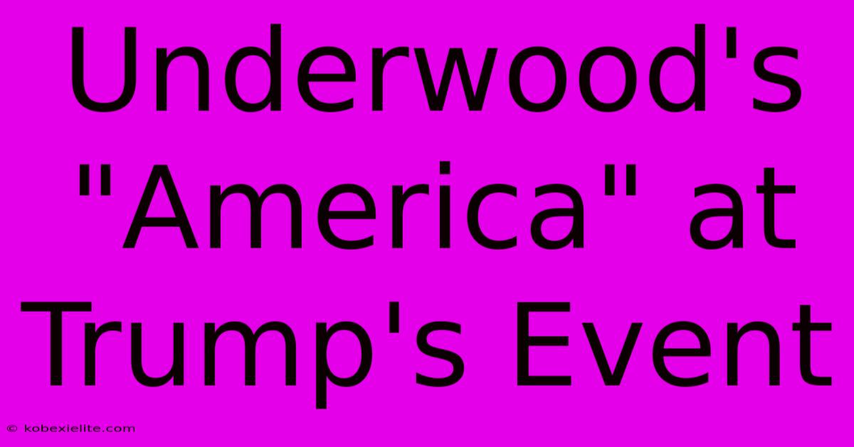 Underwood's 