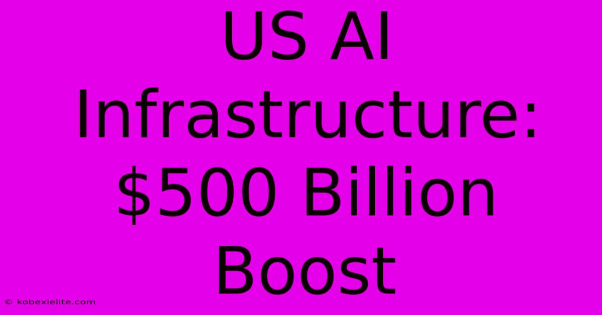 US AI Infrastructure: $500 Billion Boost