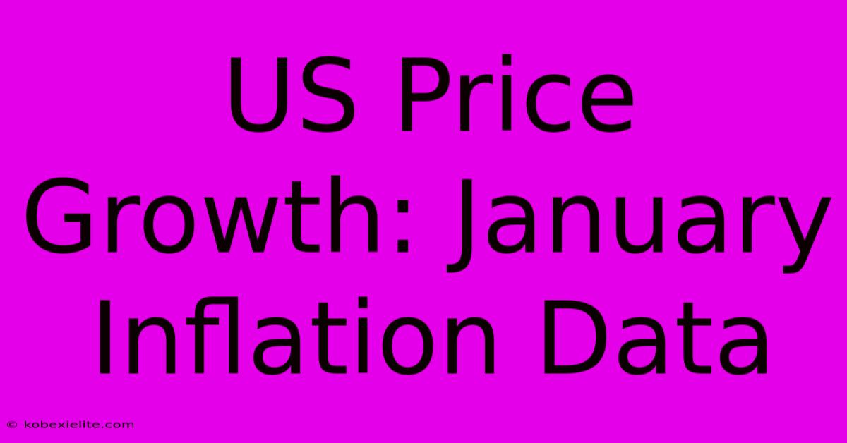 US Price Growth: January Inflation Data