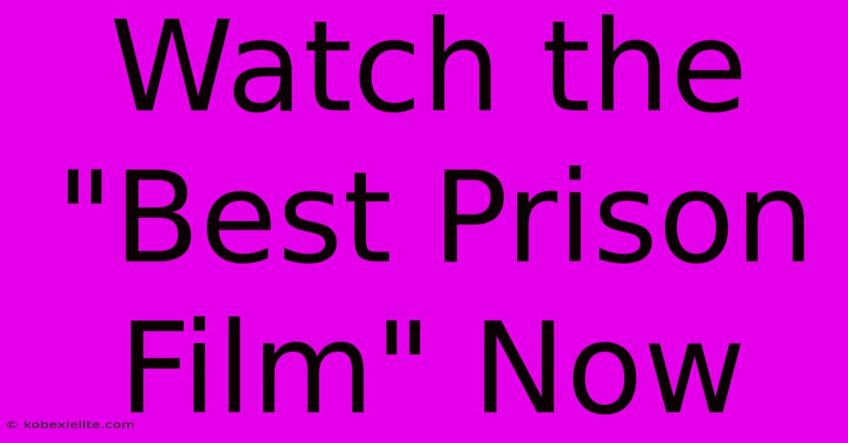 Watch The Watch The