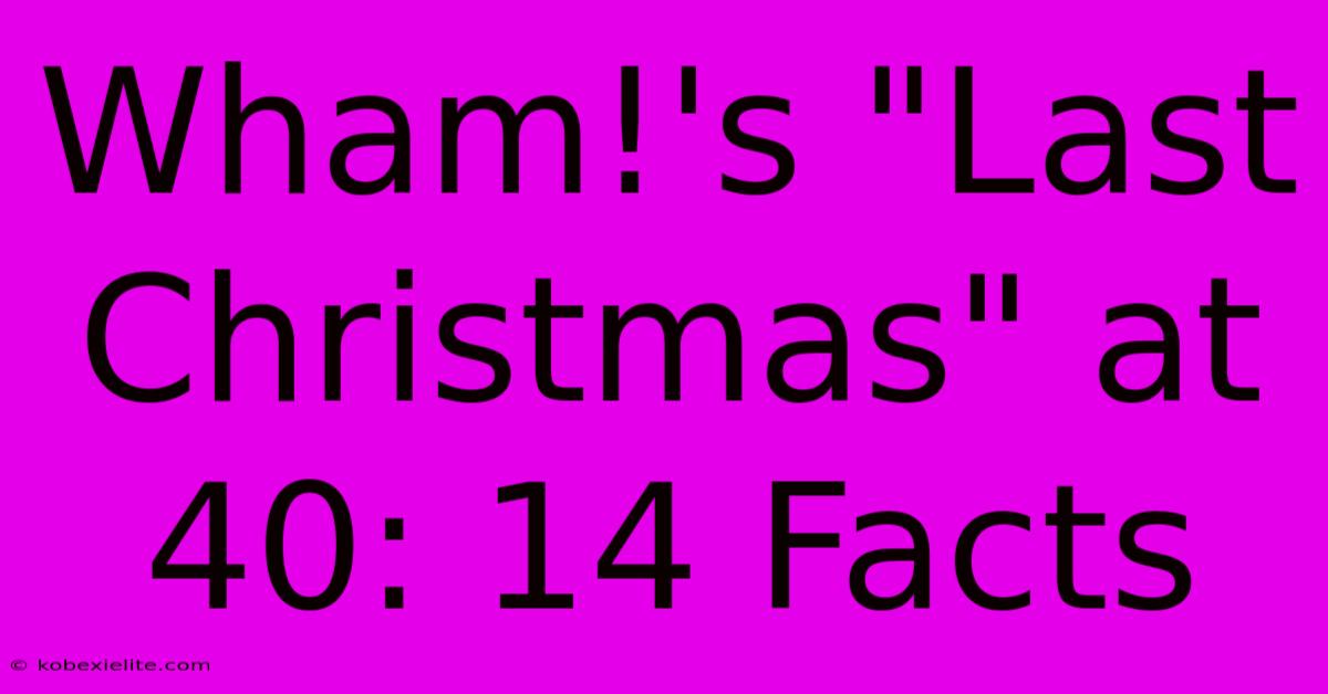 Wham!'s Wham!'s