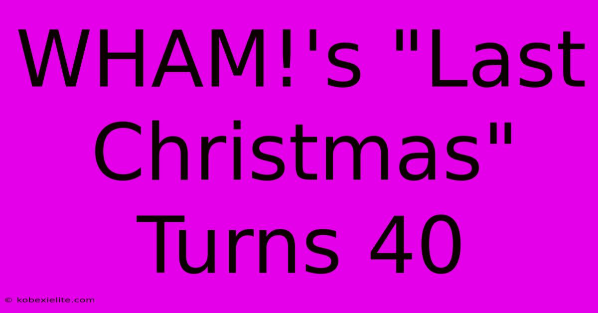 WHAM!'s WHAM!'s