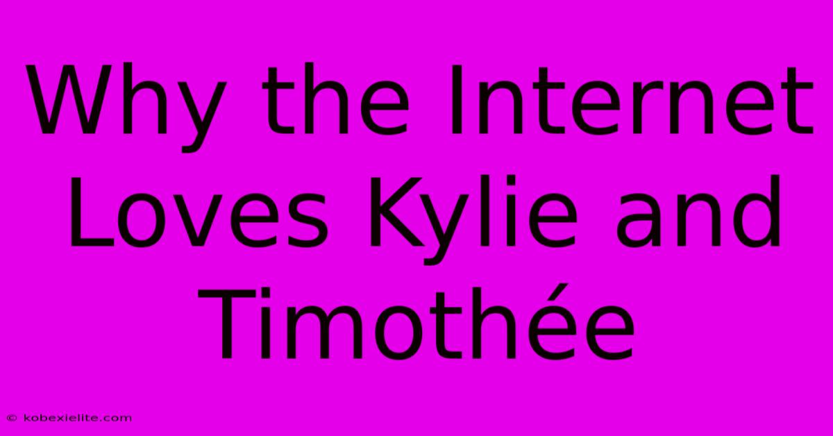 Why The Internet Loves Kylie And Timothée