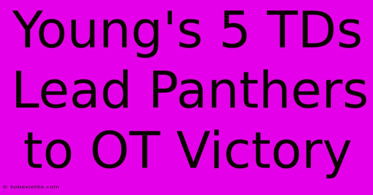 Young's 5 TDs Lead Panthers To OT Victory