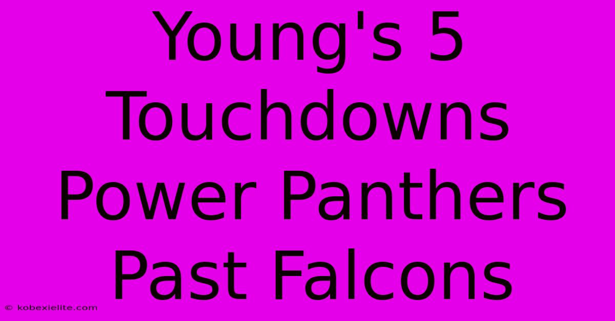 Young's 5 Touchdowns Power Panthers Past Falcons