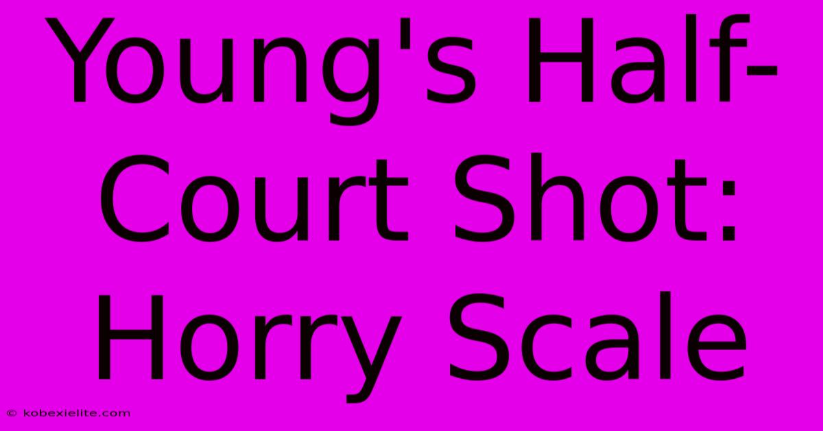 Young's Half-Court Shot: Horry Scale