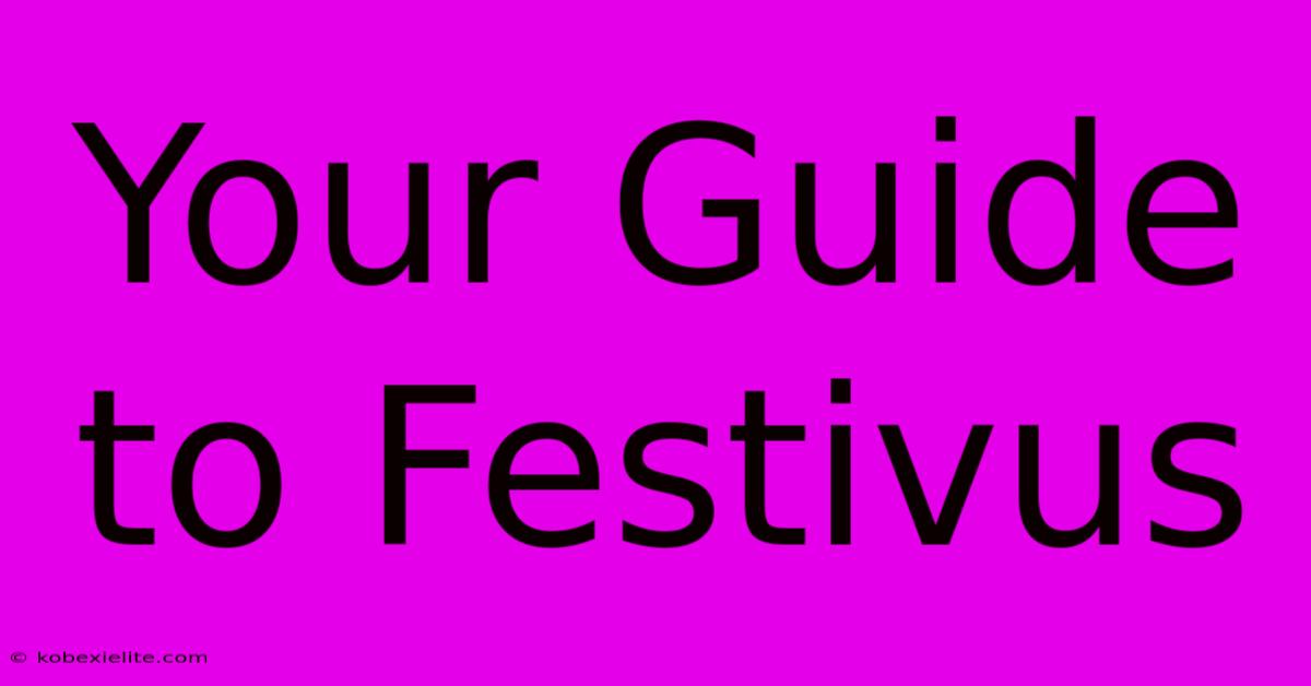 Your Guide To Festivus