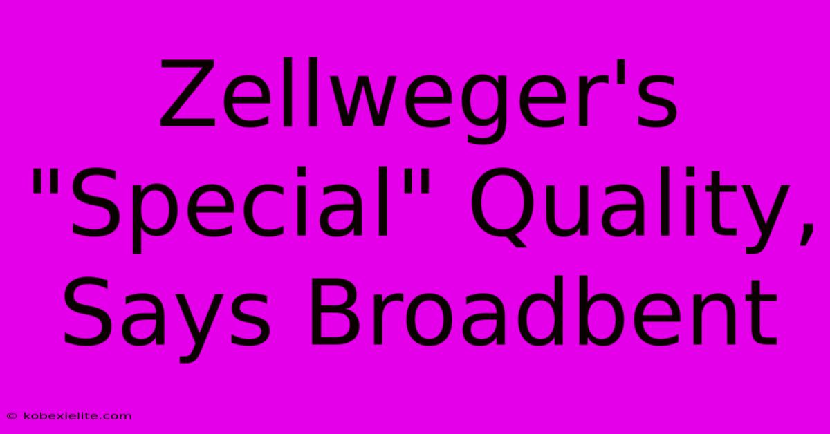 Zellweger's 